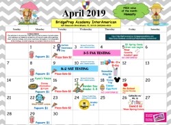 April Calendar